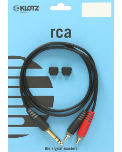 Pro TRS 6,35 mm - 2x cinch (RCA)