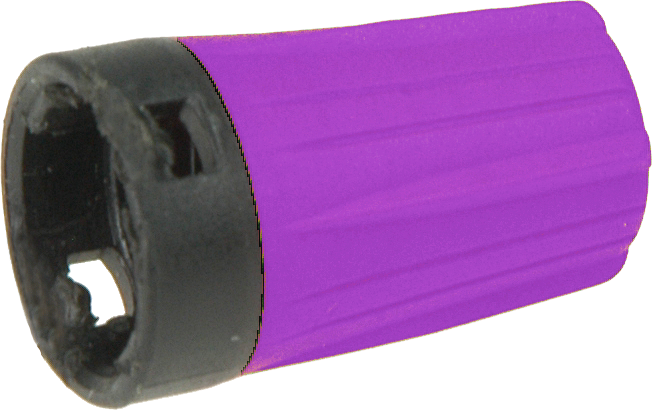 BNC-Tülle Rear Twist violett